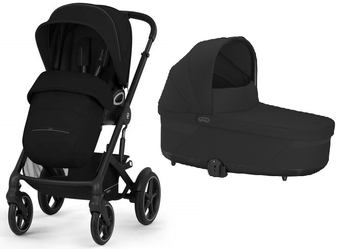 Cybex Talos S Lux Wózek Głęboko-Spacerowy Rama Black Moon Black