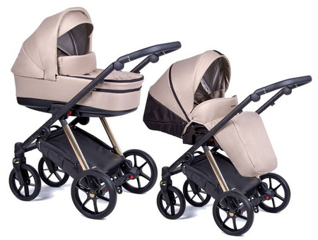 Coletto Axiss Gold Wózek Głęboko-Spacerowy Rama Złota AX-04 Gold