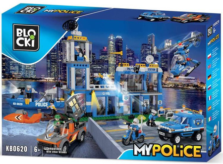 Klocki Blocki MyPolice Główny Posterunek Policji