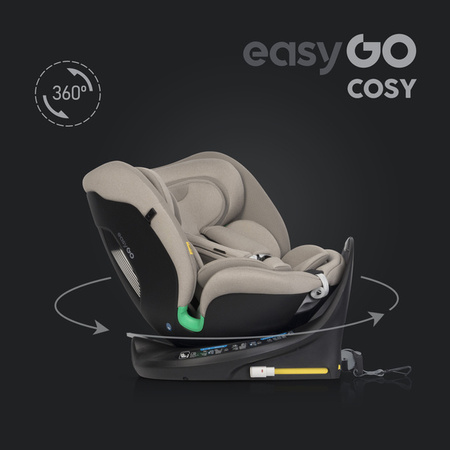 Easy Go Cosy Fotelik Samochodowy 0-36 kg Taupe