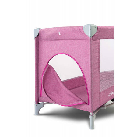 Caretero Łóżeczko Turystyczne Basic Plus Lavenda