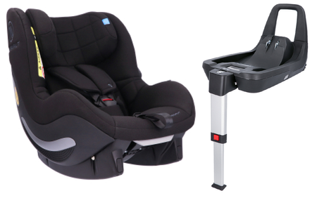 Avionaut Aerofix 2.0 C RWF Fotelik Samochodowy 0-17,5 kg + Baza IQ Isofix Black