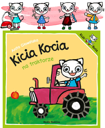 Media Rodzina Książeczka Kicia Kocia na Traktorze