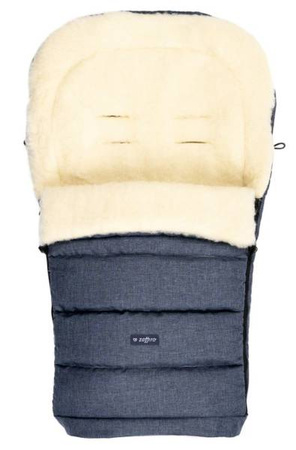 Zaffiro iGrow 2.0 Śpiworek Do Wózka Wełna Melanż Granatowy
