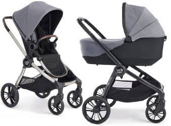 Baby Jogger City Sight Wózek Głęboko-Spacerowy Dark Slate 