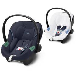 Cybex Aton S2 I-Size Fotelik Samochodowy 0-13kg + Tapicerka Letnia Ocean Blue 2023