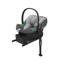 Cybex Aton S2 i-Size Fotelik Samochodowy 0-13kg Lava Grey 2023 + Cybex Baza One