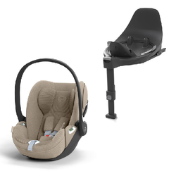 Cybex Cloud T i-Size Fotelik Samochodowy 0-13kg Plus + Baza T Cozy Beige