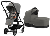 Cybex Eezy S Twist + Plus 2 Wózek Spacerowy Lava Grey Czarna Rama 2023