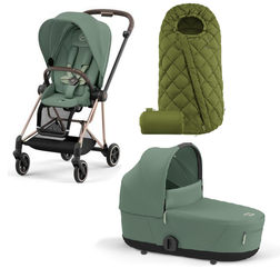 Cybex Mios 3.0 Wózek Głęboko-Spacerowy Leaf Green + Snogga