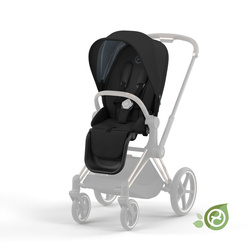 Cybex Priam 4.0 Tapicerka Siedziska Eco Onyx Black