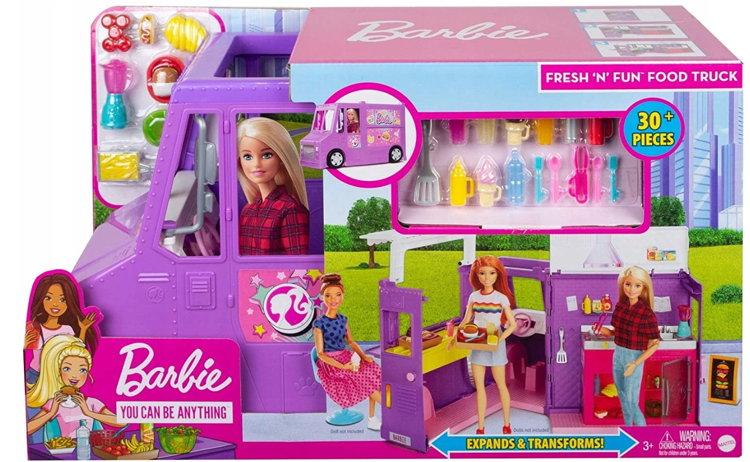 Food Truck Da Barbie - Mattel Gmw07 - Pirlimpimpim Brinquedos